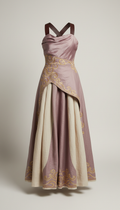 Lavender Mauve Fusion Dress